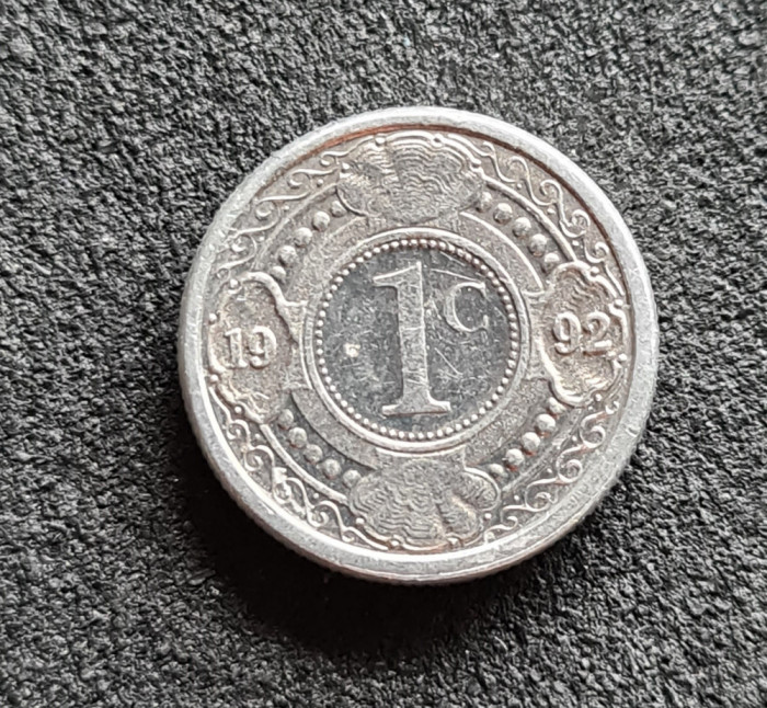 Antilele Olandeze 1 cent 1992