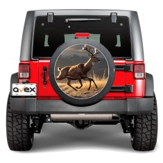 Sticker Auto &bdquo;Roata de Rezerva&rdquo; rezistenta la intemperii si raze UV, diametru 55 cm, Cod: AVX-RR06