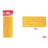 Sablon plastic Main Paper, 15 cm, litere si cifre, blister