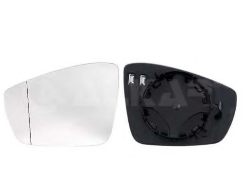 Sticla oglinda, oglinda retrovizoare exterioara VW POLO (6R, 6C) (2009 - 2016) ALKAR 6432123