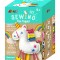 Set de cusut DIY - decoratiune topper pentru creion - Unicorn