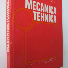 Mecanica tehnica - A. Ripianu , P. Popescu , B. Balan