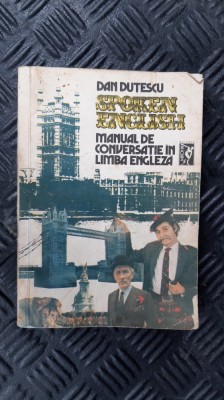 MANUAL DE CONVERSATIE IN LIMBA ENGLEZA VOL 2 -DAN DUTESCU foto