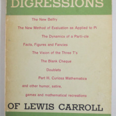 DIVERSIONS AND DIGRESSIONS OF LEWIS CARROLL , edited by STUART DODGSON COLLINGWOOD , 1961