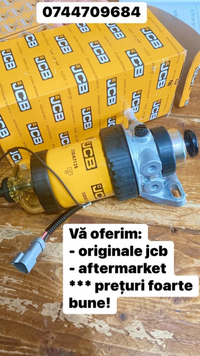 Pompa de alimentare pentru utilajele JCB