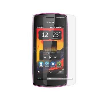 Nokia 600 Protector Gold Plus Beschermfolie foto
