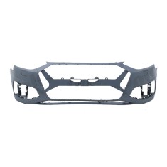 Bara fata AUDI A4/S4 (B9), 05.2019-, cu 2 gauri senzori parcare; grunduit, de vopsit; cu gauri spalator,