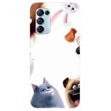 Husa compatibila cu Oppo Find X3 Lite model The Secret Life of Pet, Silicon, TPU, Viceversa, Transparent, Carcasa