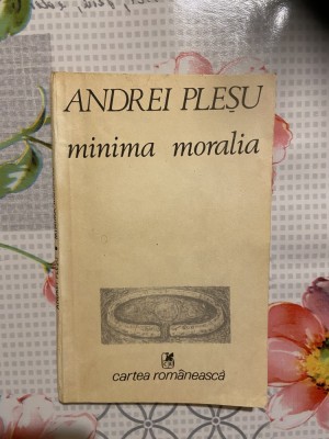 Andrei Pleșu, Minima moralia foto