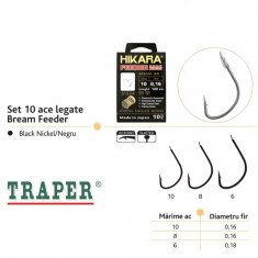 Set ace legate Traper Hikara Bream Feeder, 10 buc/set