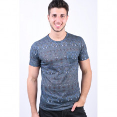 Tricou Jack&amp;amp;Jones Casper Bla Darkest Spruce foto