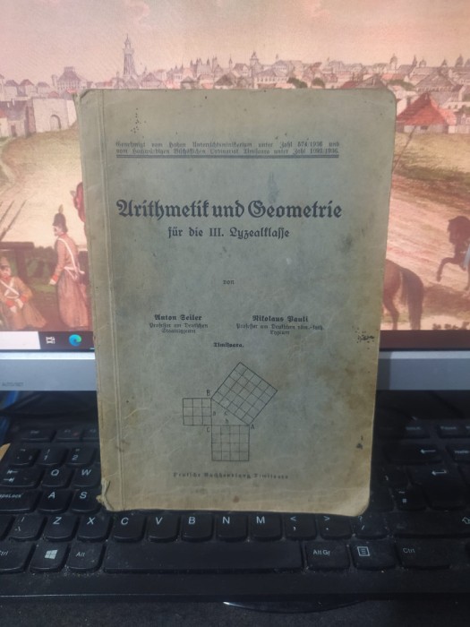 Anton Seiler și Nikolaus Pauli, Arithmetik und Geometrie, Timișoara c. 1938, 046