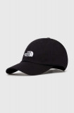 Cumpara ieftin The North Face șapcă Norm Hat culoarea negru, cu imprimeu, NF0A7WHOJK31
