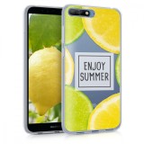 Cumpara ieftin Husa pentru Huawei Y6 (2018), Silicon, Multicolor, 45413.02, Carcasa, Kwmobile