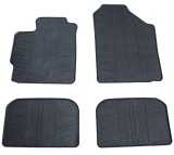 Set covorase auto din cauciuc Toyota Yaris 2006-2011, Urban Cruiser 2009-, Negru, Gledring, 4 buc.