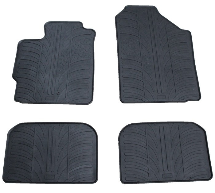 Set covorase auto din cauciuc Toyota Yaris 2006-2011, Urban Cruiser 2009-, Negru, Gledring, 4 buc. AutoDrive ProParts