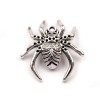 Pandantiv decorativ metalic 25 x 28 mm Paianjen platinum, Crisalida