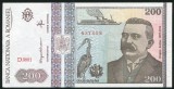Bancnota 200 Lei 1992 UNC, Necirculata - Numismatica Romania