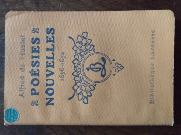 Poesies, Nouvelles- Alfred de Musset, interbelica