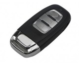Carcasa cheie Telecomanda Smart Key Topautochei&reg; pentru Audi A4 A5 A6 Q5 Q7 S4 S6 S5 cu suport baterie, Fara Brand