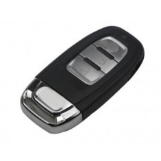 Carcasa cheie Telecomanda Smart Key Topautochei&reg; pentru Audi A4 A5 A6 Q5 Q7 S4 S6 S5 cu suport baterie