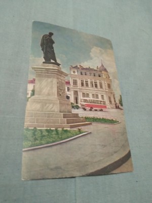 CARTE POSTALA CONSTANTA STATUIA LUI OVIDIU CIRCULATA foto