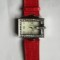 Ceas de mana curea rosie