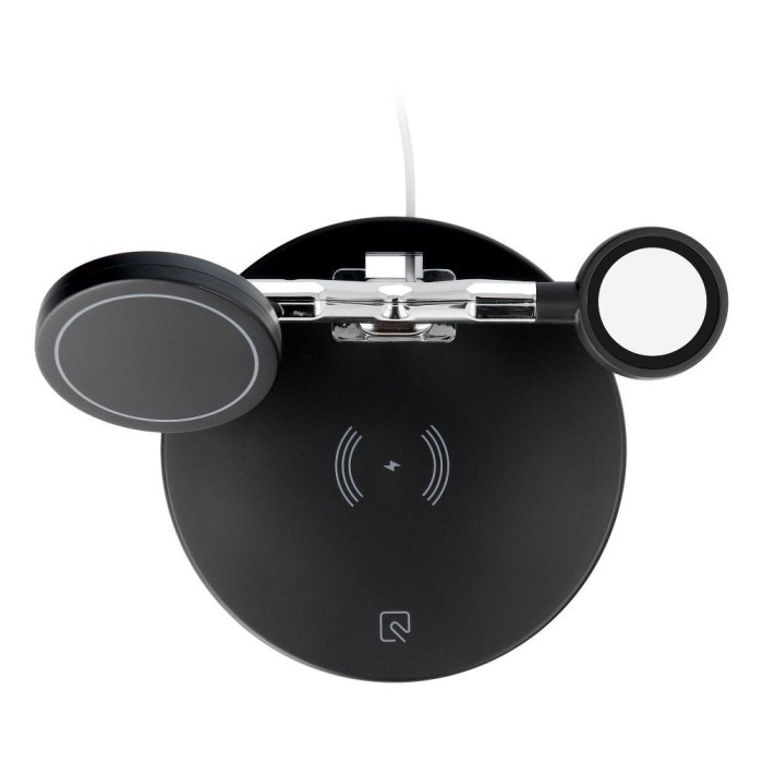Incarcator Wireless Qi 3-in-1, 25W, Suport MagSafe, X970, Negru