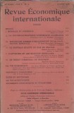 Revue economique internationale Febrier 1936 Editura Felix Alcan Carti Vechi Rare Colectie Biblioteca