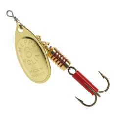 Linguri&Aring;&pound;a rotativa Mepps Aglia Gold #3 / 6.5gr