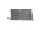 Condensator climatizare VW Transporter T5, 2003-2016, motor 1.9 TDI, 62kw/63 kw; 2.0 TDI, 62 kw diesel, , full aluminiu brazat, 710 (670)x390x16 mm,