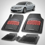 Cumpara ieftin Covorașe Auto Tip Tăviță Compatibile Volkswagen Phaeton II - Red