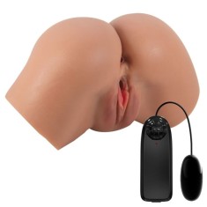 Masturbator cu vibratii si 2 canale Crazy Bull Hailey Brown foto