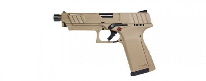 Replica pistol GTP9 DST gas GBB G&amp;G Tan