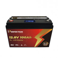 Perfektium Baterie LiFePO4 PL 100Ah 12.8V 1280Wh Litiu-fosfat BMS inteligent