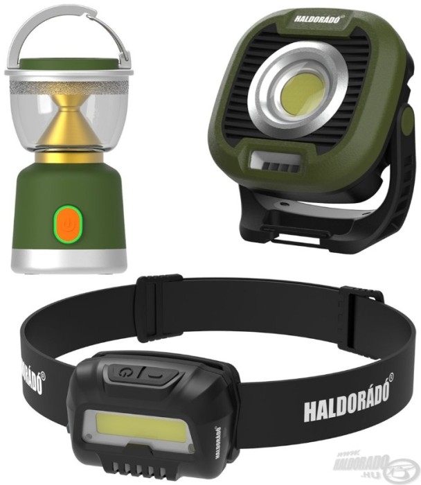 Haldorado - Camp Lamp Set 3 bucati