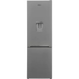 Combina frigorifica Heinner HC-V270SWDF+, 268l, Super congelare, Dozator de apa, Clasa F, H 170 cm, Argintiu