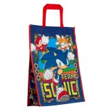 Sacosa Eroi Sonic, PP, Albastru, 30x15x46cm, Oem