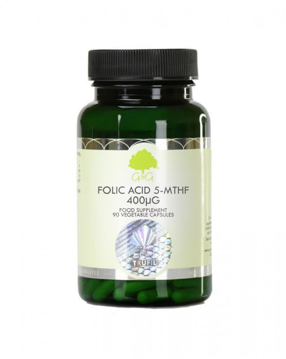 Acid Folic 400mcg 90cps G&amp;G