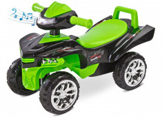 Masinuta ride-on cu sunete si lumini Toyz Mini Raptor 2 in 1 Verde foto