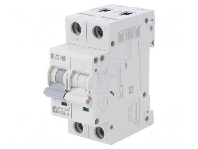 &Icirc;ntrerupător Supracurent 6A 230/400V 1P+N 6kA