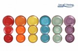SERVICIU MASA CERAMICA 18PCS, AQUARELLE, Heinner