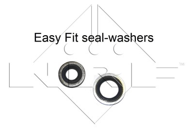 NRF 350034 EASY FIT Condensator, climatizare foto