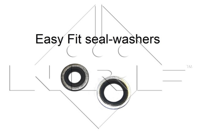 NRF 350034 EASY FIT Condensator, climatizare