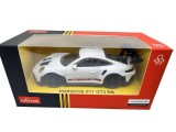 Macheta Rastar Porsche 911 GT3 RS 1:43 alb replica metal die-cast