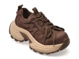 Pantofi sport GRYXX maro, 1899, din piele intoarsa