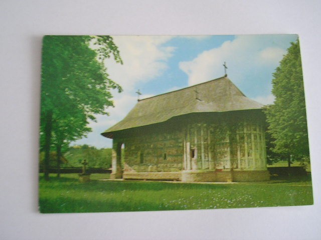 QW25 MS - Carte postala - tematica manastiri - vedere - Manastirea Humor 4