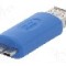 Cablu USB A soclu, USB B micro mufa, USB 3.0, lungime {{Lungime cablu}}, {{Culoare izola&amp;#355;ie}}, AKYGA - AK-AD-25