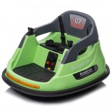 Cumpara ieftin Masinuta busitoare cu telecomanda, Kinderauto Bumper, 70W 12V, verde