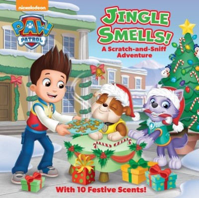 Jingle Smells!: A Scratch-And-Sniff Adventure (Paw Patrol) foto